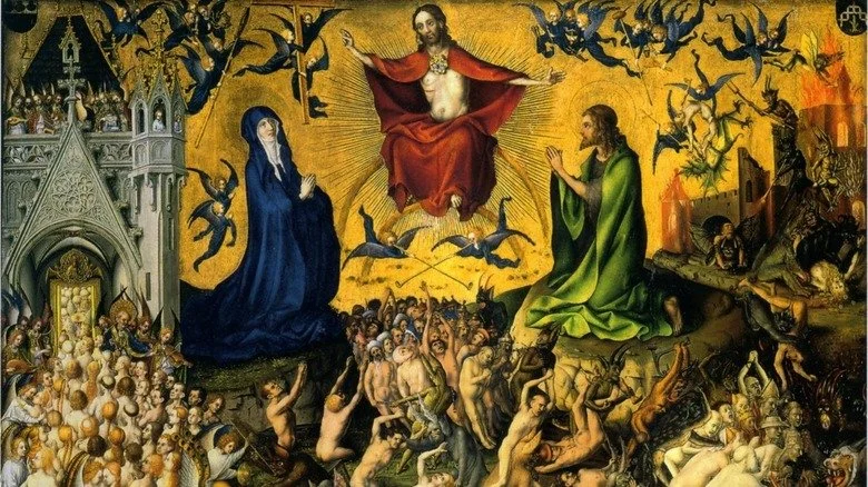 Jugement dernier de l'humanité par Stefan Lochner