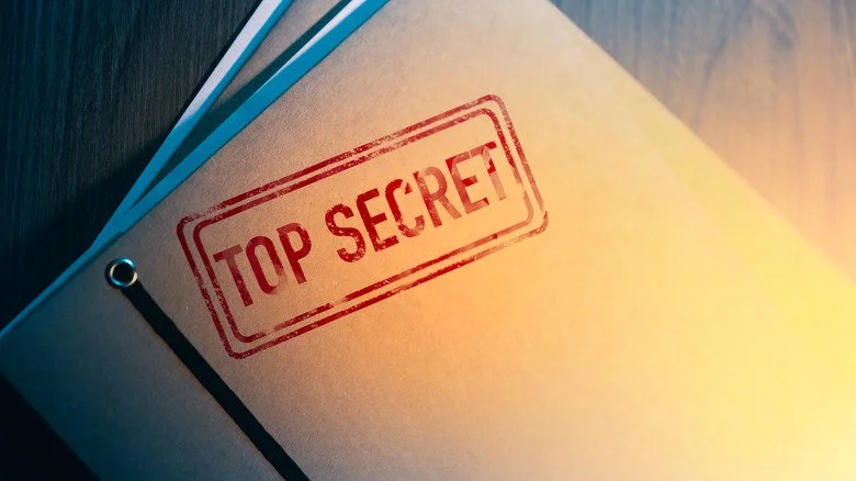 Dossier étiqueté top secret