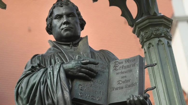 Statue de Martin Luther en Allemagne