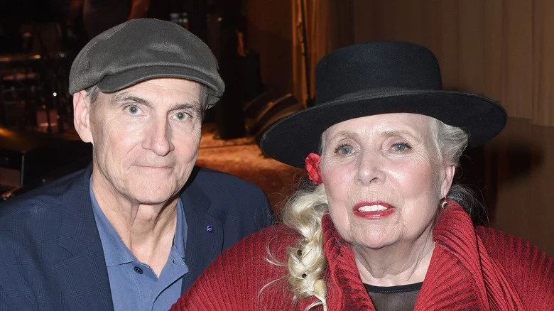 James Taylor et Joni Mitchell