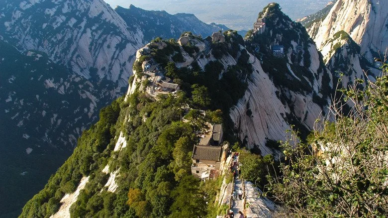 Scenery of Huashan Mountain