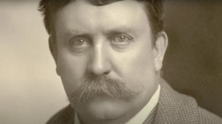 Daniel Burnham looking serious