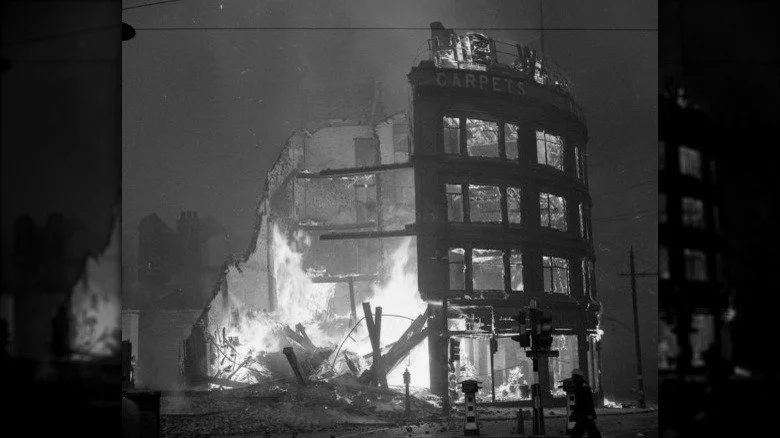 Manchester pendant le Blitz