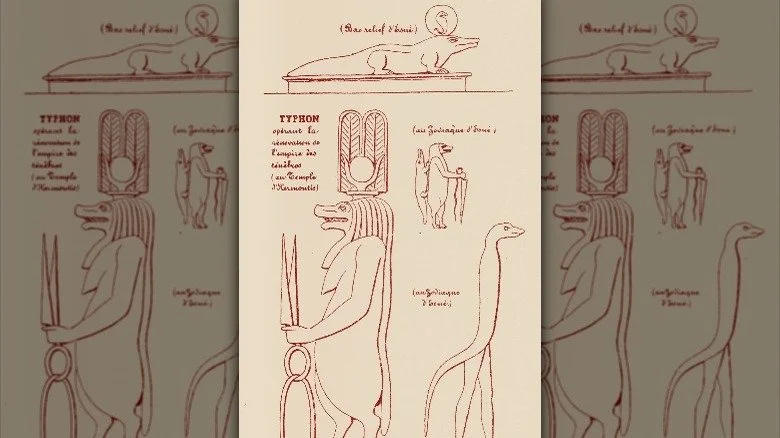 Typhon dieu égyptien Seth