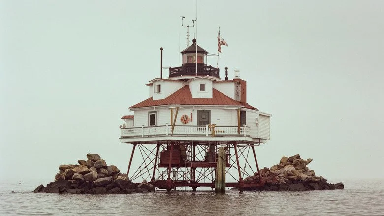 Screw-pile lighthouse