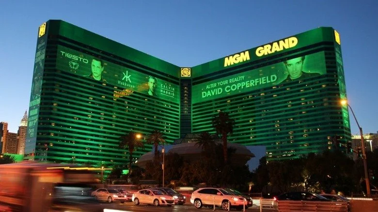 MGM Grand, où Carlin avait une résidence