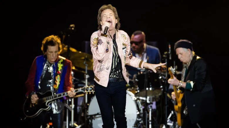 Rolling Stones performing