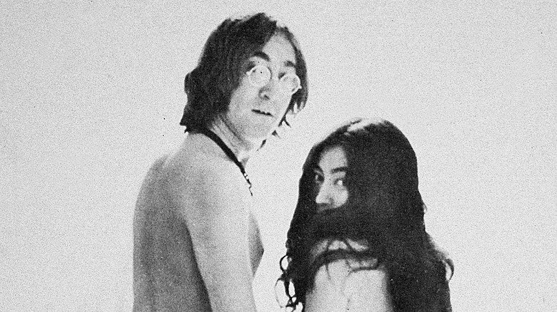 La couverture arrière de 'Unfinished Music No. 1: Two Virgins'