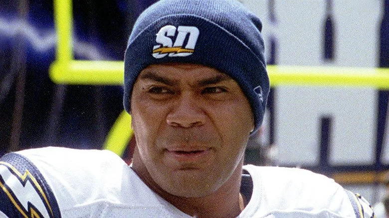 Junior Seau en uniforme des San Diego Chargers