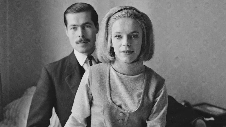 Lord Lucan et sa femme assis