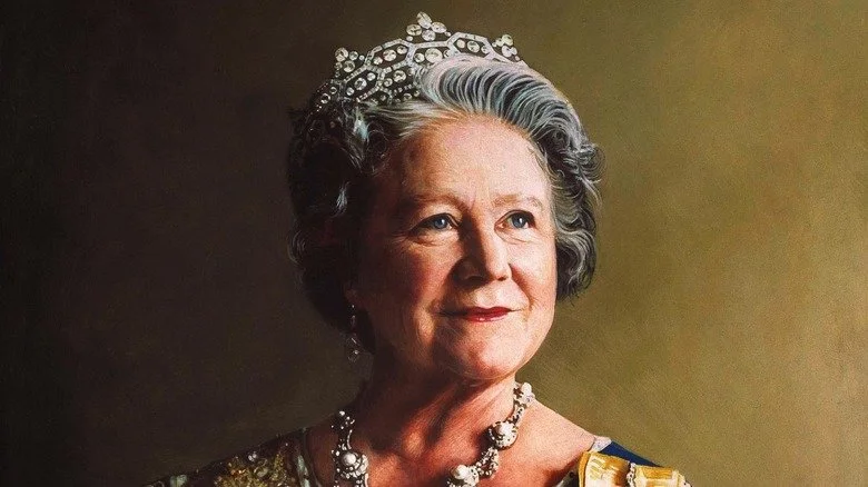 Portrait de la Reine Mère Elizabeth, 1986