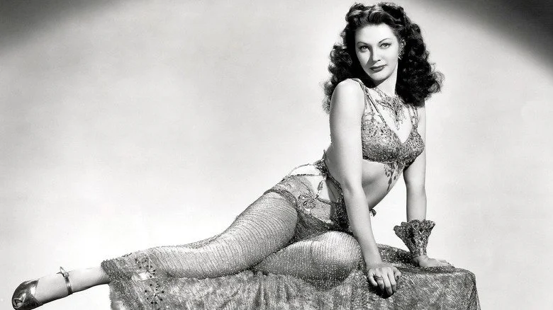 Yvonne De Carlo déguisée en Salomé