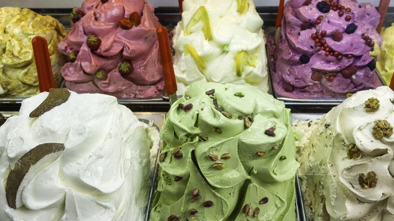 Paniers de glaces luxueuses