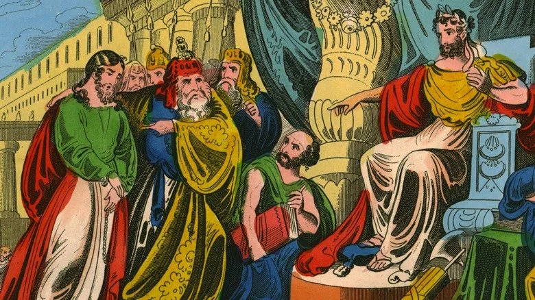 Jésus devant les juges romains