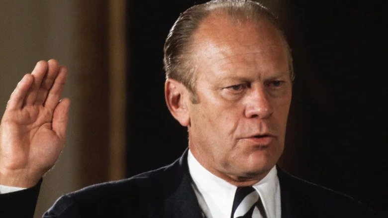 Gerald Ford prêté serment en tant que président