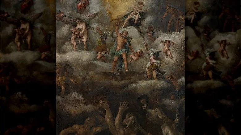 Les dieux vainquant les titans