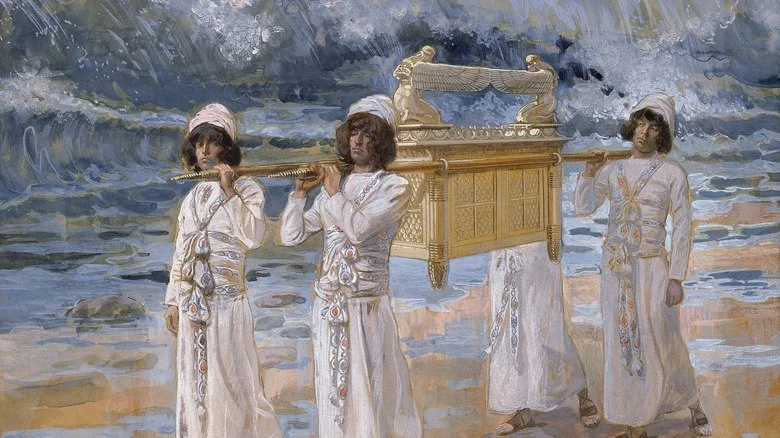 L'Arche passe au-dessus du Jourdain