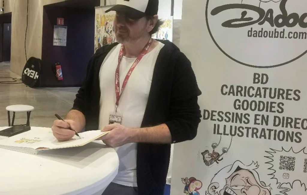 Dadou immortalise les JO de Paris 2024 en 260 dessins