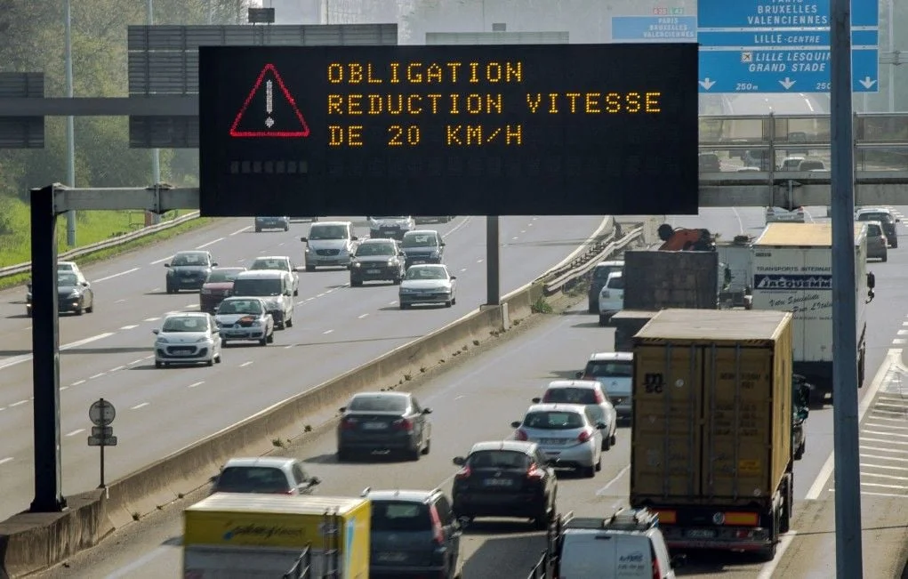 Pollution dans le Nord : Vitesse réduite pour protéger la santé