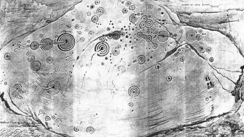 Illustration de la Cochno Stone