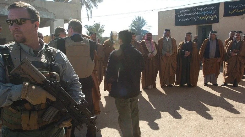 Gardiens de Blackwater avec un diplomate