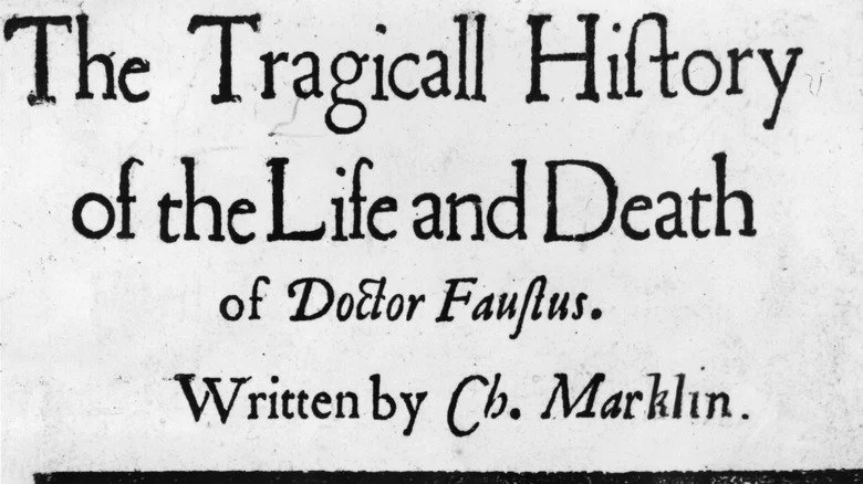 Livre sur Christopher Marlowe