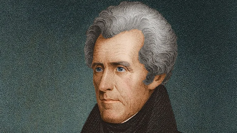 portrait présidentiel d'Andrew Jackson