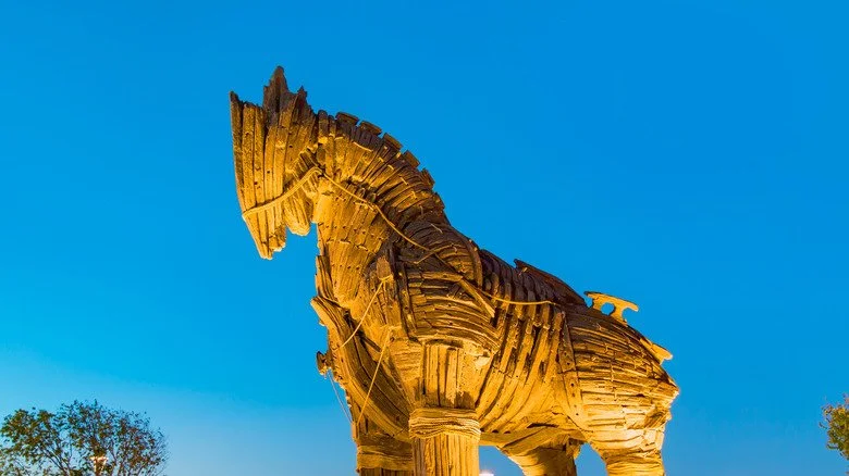 Athena, déesse de la guerre dans L'Iliade