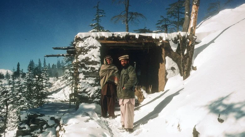 Mujahideen dans la neige