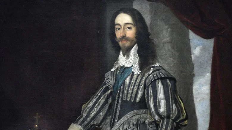 portrait de charles i d'angleterre, d'écosse et d'irlande
