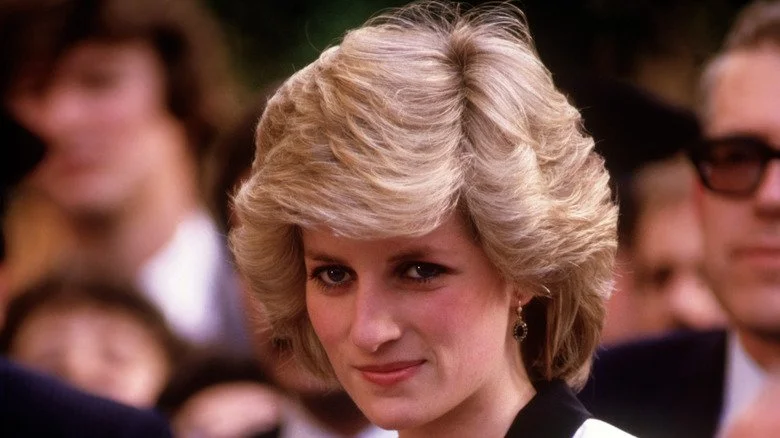 Princesse Diana souriante