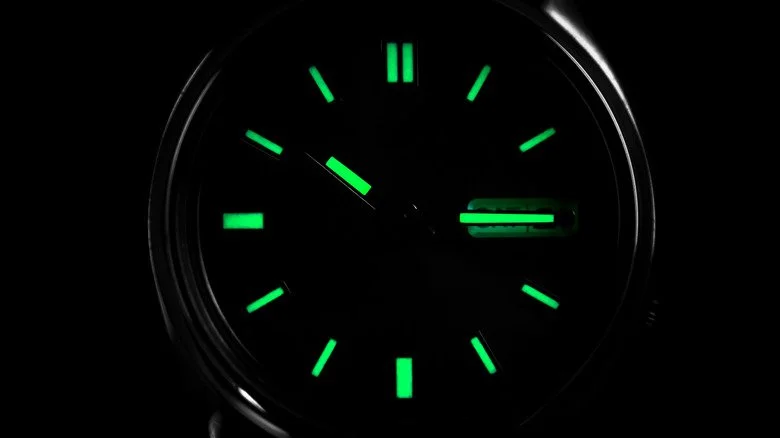 montre lumineuse