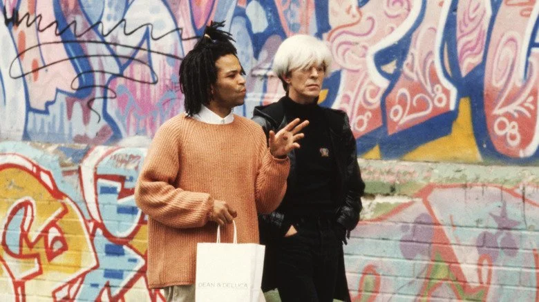 David Bowie et Jeffrey Wright dans Basquiat