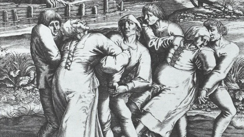 gravure de la choreomanie