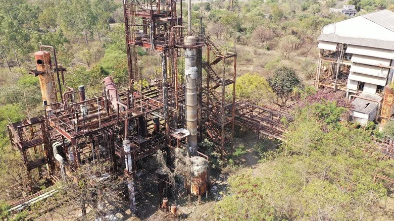 Site de fuite de Union Carbide à Bhopal, Inde