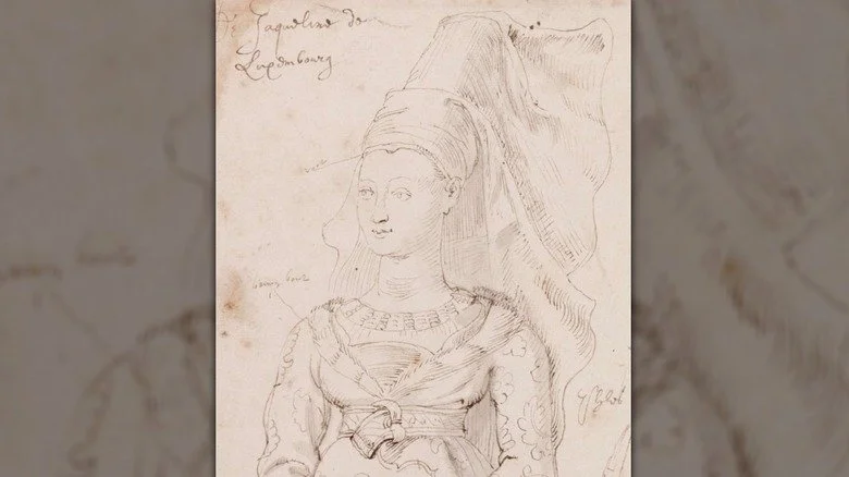 Sketch of Jacquetta of Luxembourg by Peter Paul Rubens