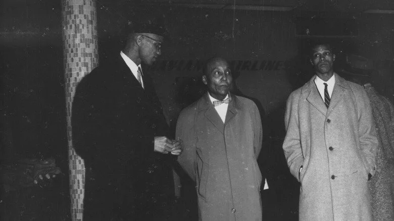 Malcolm X, Elijah Muhammad, Louis Farrakhan