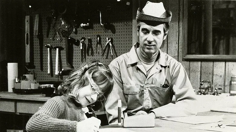 Chrissy Thompson avec Fred Rogers