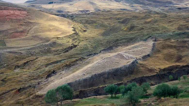 Localisation supposée de l'arche