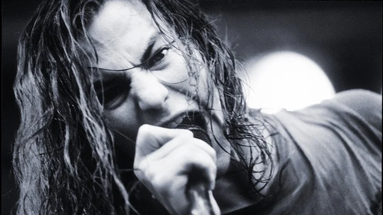 Eddie Vedder en concert en 1992