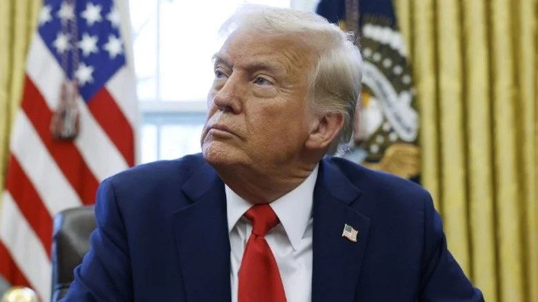 Donald Trump dans l'Oval Office (2025)