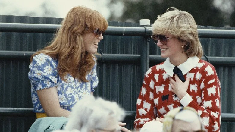 Sarah Ferguson et la Princesse Diana en 1983