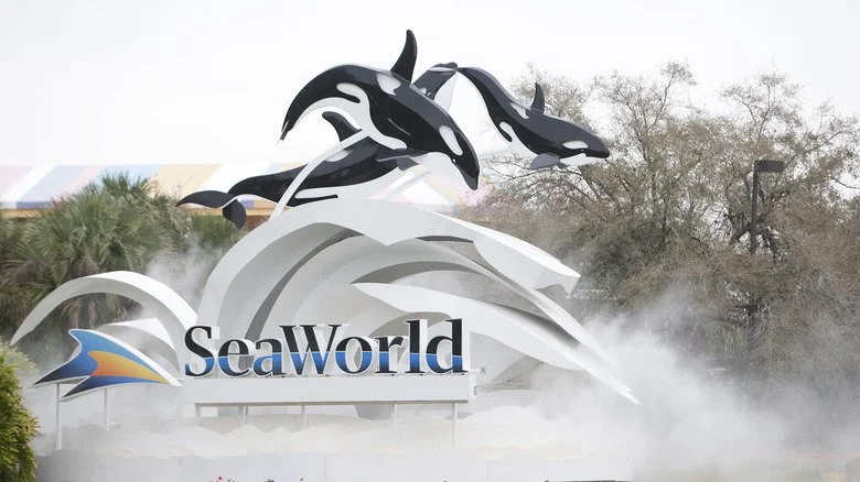 Panneau de SeaWorld à Orlando