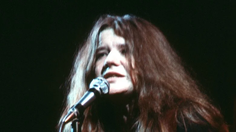 Janis Joplin performing in 1968