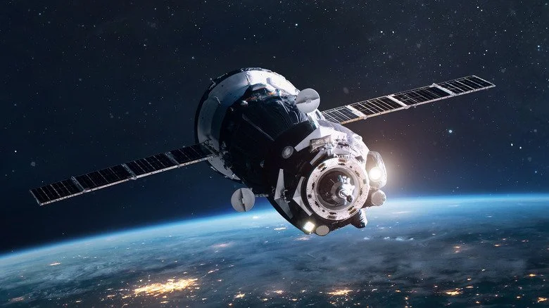 Un orbiteur au-dessus de la Terre