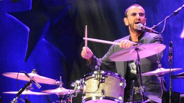 Ringo Starr on drums