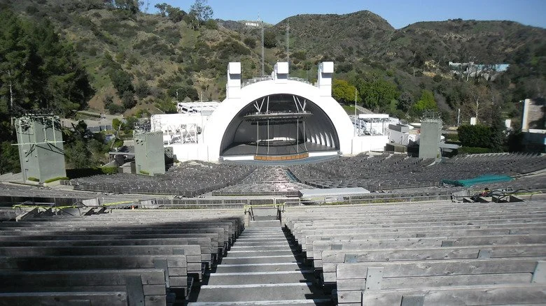 Un Hollywood Bowl vide à Los Angeles