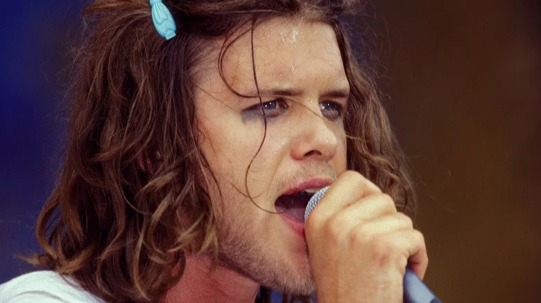 Shannon Hoon lors de Woodstock '94