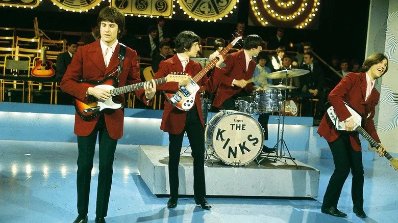 Les Kinks en performance dans les années 1960