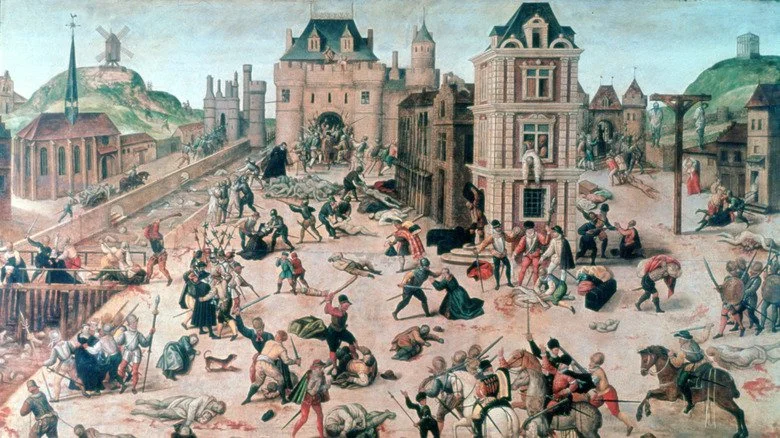Peinture du Massacre de la Saint-Barthélemy